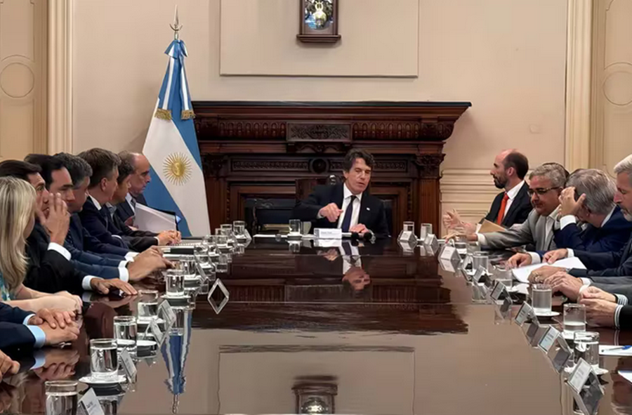 Terminó la reunión de los Gobernadores con Francos y Posse: Hubo avances por la Ley Ómnibus