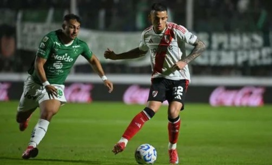 Torneo Apertura: River Plate igualó 1 a 1 con Sarmiento de Junín y se desplazó al cuarto lugar en la Zona B
