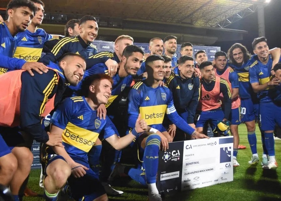 Boca Juniors le ganó por penales a Talleres de Córdoba y pasó a semifinales de la Copa Argentina