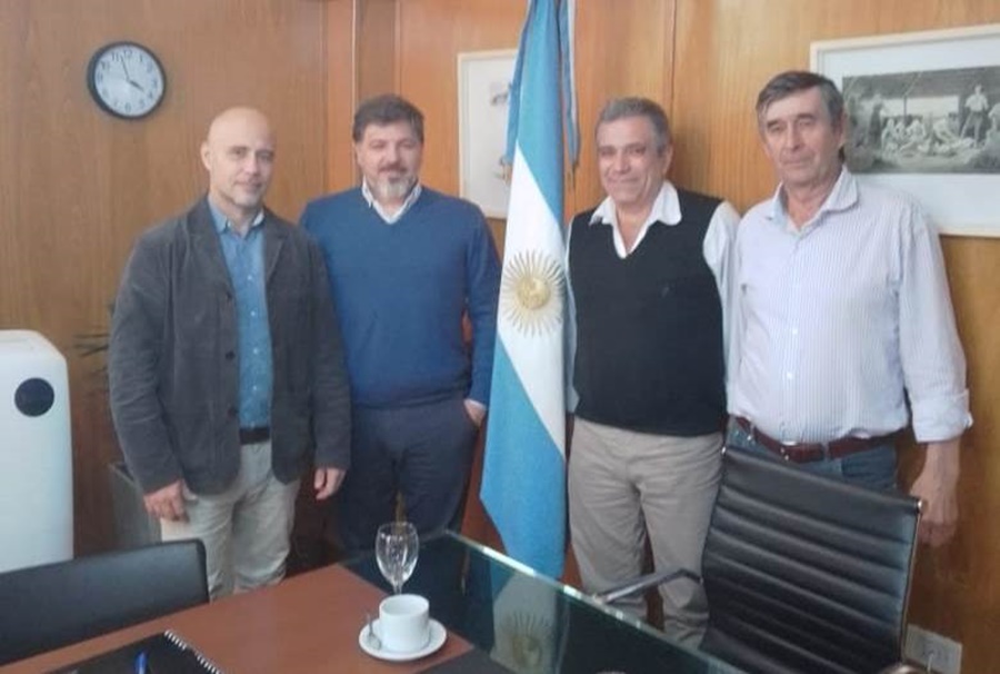 Reunión de referentes de productores de yerba en la Secretaría de Agricultura de Nación
