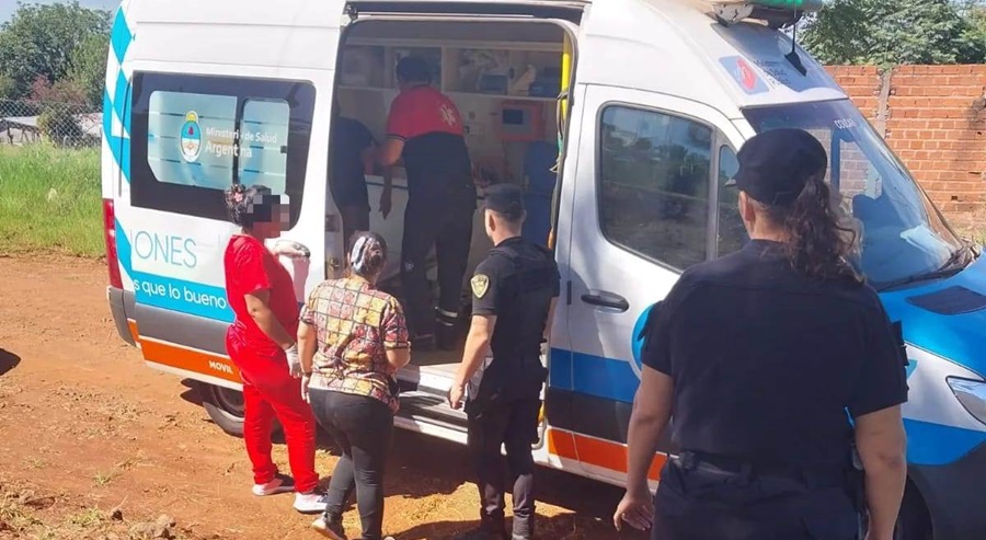 Patrullas de la Policía de Misiones fueron requeridas para brindar asistencia a diversas personas por la ola de calor