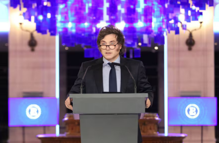 El Presidente Javier Milei encabezó un acto en el rebautizado Palacio Libertad Centro Cultural Domingo Faustino Sarmiento, embistió duramente contra los rectores de las universidades públicas