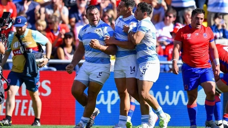 Los Pumas arrasaron ante Chile y sueñan con clasificarse en el Mundial de Rugby