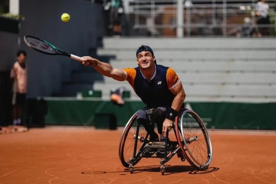 Tenis: Gustavo Fernández, otra vez en la semifinal de Roland Garros