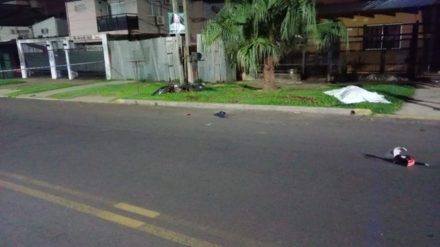 Posadas: Un joven de 18 años perdió la vida tras despistar con su motocicleta
