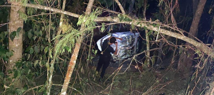 Un hombre de 31 años falleció en un despiste vehicular sobre la Ruta Nacional N° 12 en cercanías al acceso a la ciudad misionera de Puerto en Iguazú