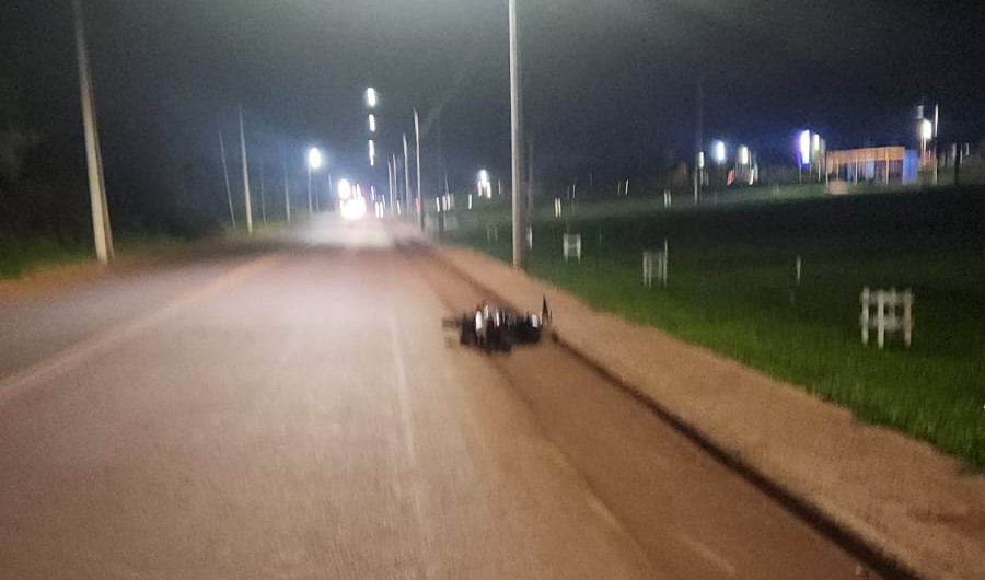 Un motociclista falleció tras despistar en una importante Avenida del conurbano posadeño