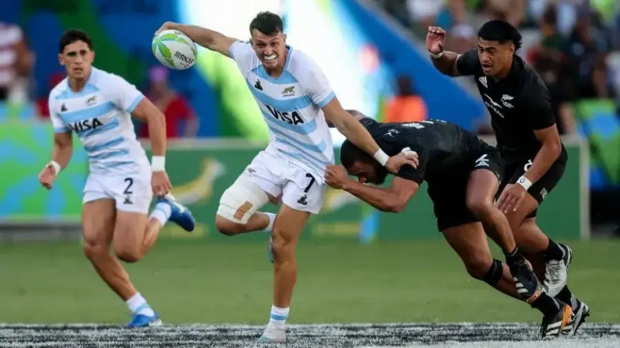 Rugby: Los Pumas 7's finalizaron quintos en el Seven de Ciudad del Cabo