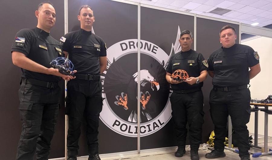 Innovación en la seguridad: La Policía de la provincia de Misiones se destacó en el Congreso Internacional de Operación con Drones