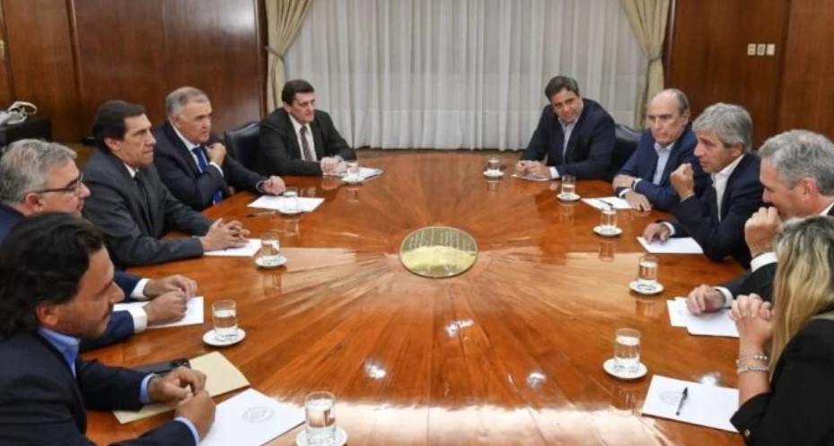 El ministro Safrán y otros representantes del Norte Grande se reunieron con Francos y Caputo para agilizar obras acordadas