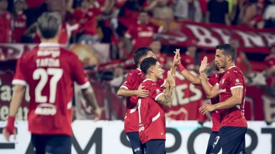 Independiente aplastó a Defensor Sporting de Uruguay en su último amistoso por la Serie Río de la Plata