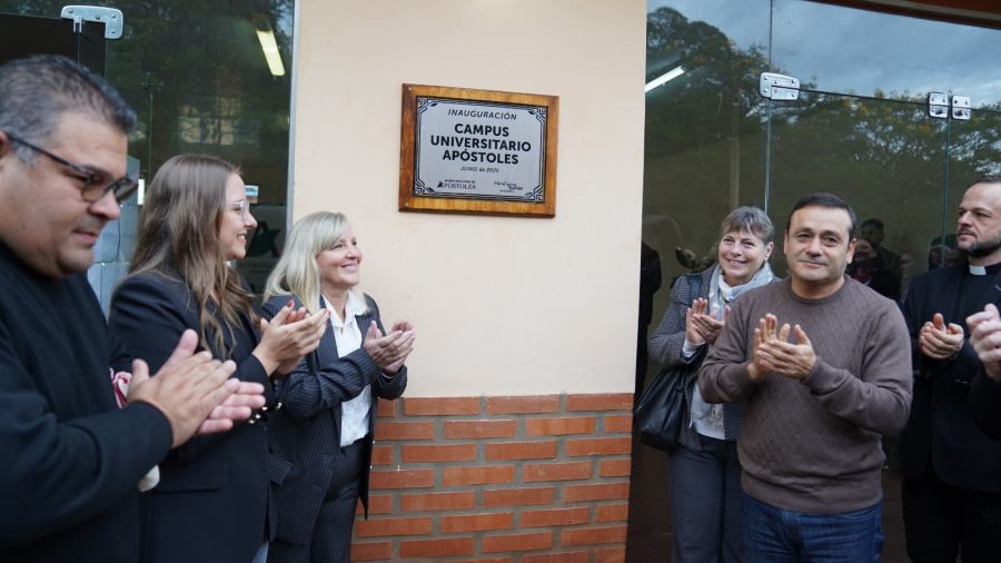 Inauguración del Campus Universitario en Apóstoles: En un hecho histórico que marca un antes y un después en la ciudad del sur de la provincia de Misiones