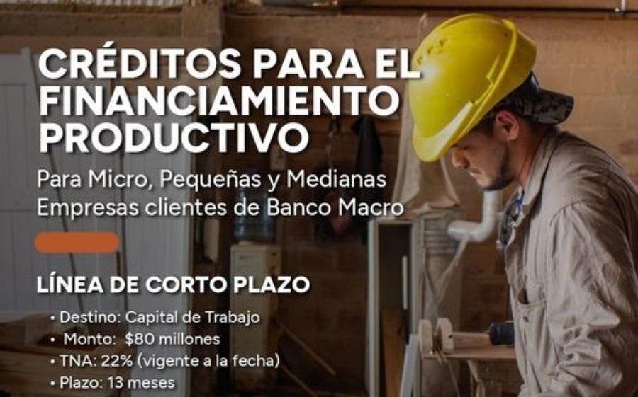 Nuevos créditos productivos del Banco Macro con tasa bonificada para micro, pequeñas y medianas empresas misioneras