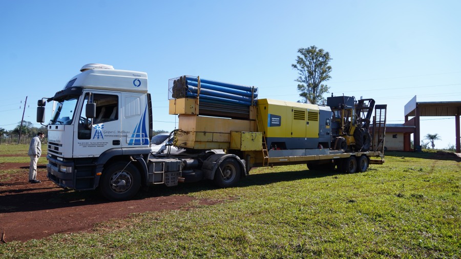 Parque Industrial de Apóstoles avanza en su crecimiento con la perforación de un pozo de agua, se continúa trabajando en el desarrollo para la instalación de empresas y la generación de empleo en la ciudad