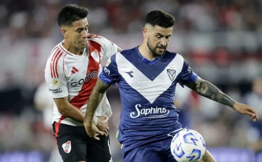 Liga Profesional de Fútbol: En un vibrante duelo, River Plate igualó 1 a 1 con Vélez Sarsfield y se despidió del torneo local