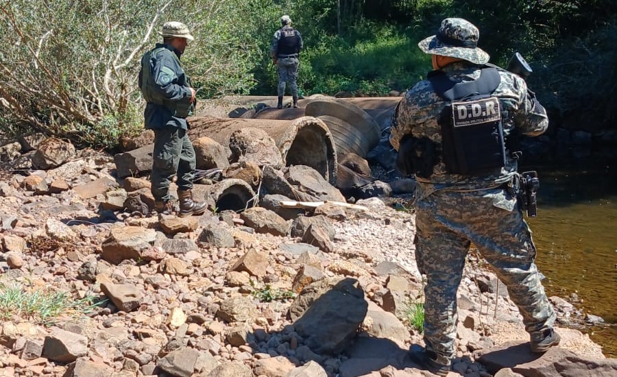 Policías Ambientales de la provincia de Misiones desmantelaron dos campamentos ilegales de caza furtiva