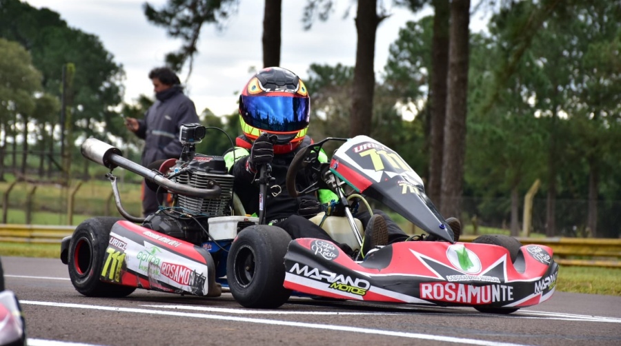 Campeonato Misionero de Karting en Pista: El piloto apostoleño Uriel Husulak finalizó entre los diez mejores y sumó puntos alentadores en el Kartódromo Ciudad de Oberá