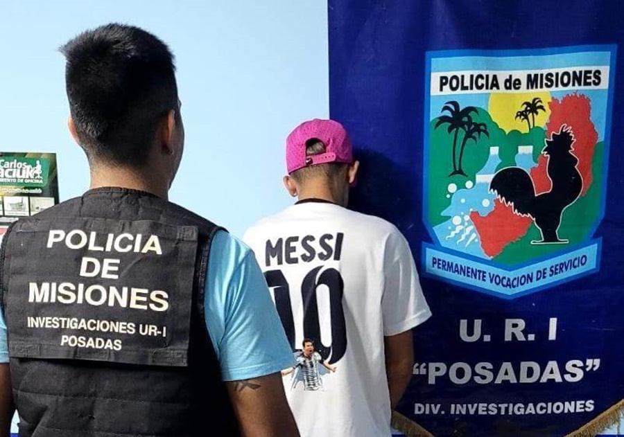 Posadas: Recuperó su libertad y a los pocos días cometió otros tres delitos, volvió a quedar detenido