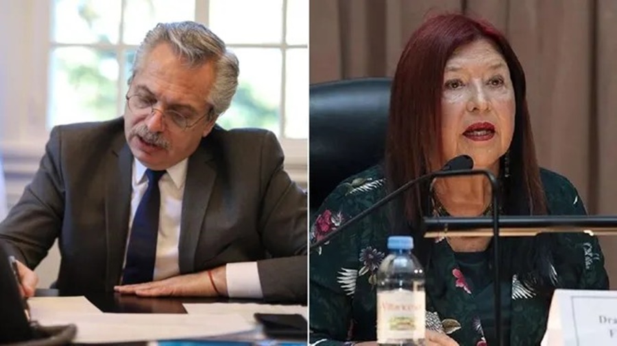 Tras aprobación del Senado: Alberto Fernández firmó el Decreto del Pliego de la Jueza Ana María Figueroa