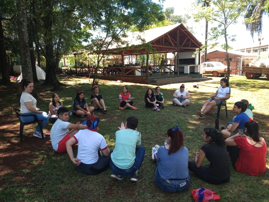 Estudiantes del Instituto Saavedra Unidad Académica Apóstoles realizaron un Campamento Educativo dentro de las actividades pedagógicas