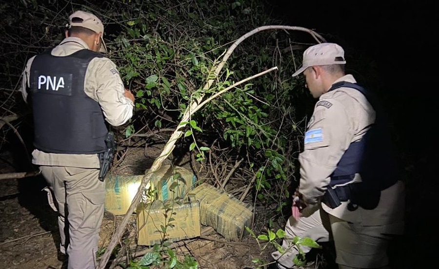 Valuada en más de 100 millones de pesos: Prefectura Naval Argentina secuestró más de 120 kilos de marihuana en Corrientes