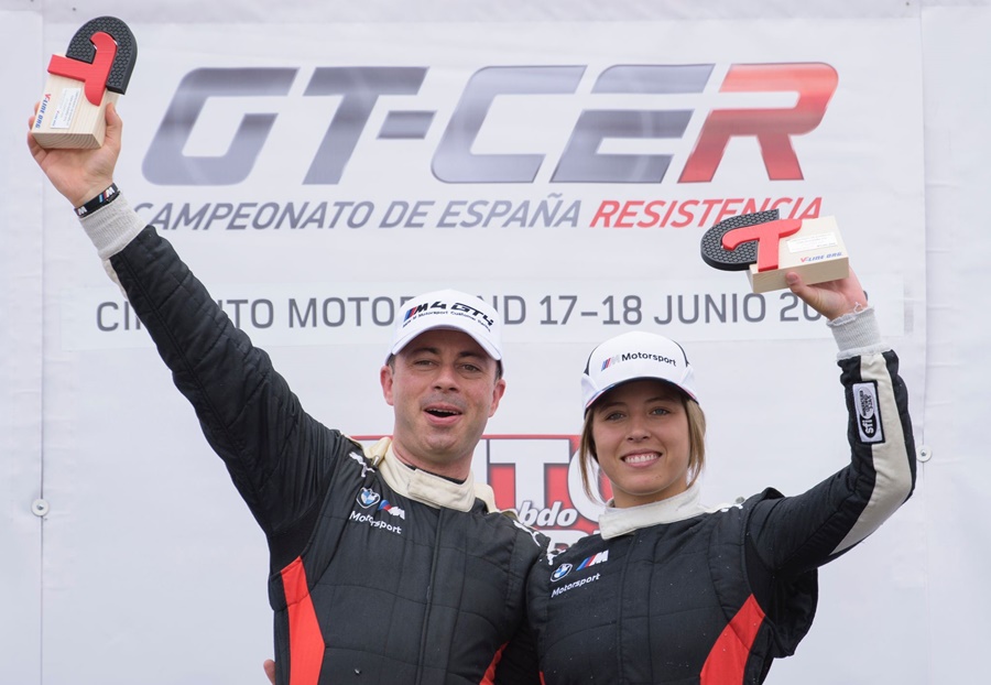 Victoria para Nerea Martí en el Campeonato de España de GT con BMW España Motorsport