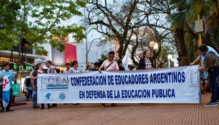 La Confederación de Educadores Argentinos realizará plenario regional en Posadas este viernes