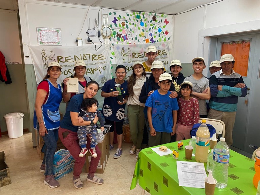 Chubut: Acciones del RENATRE mejoran la calidad de vida y fortalecen la educación de los hijos de trabajadores rurales en Gastre