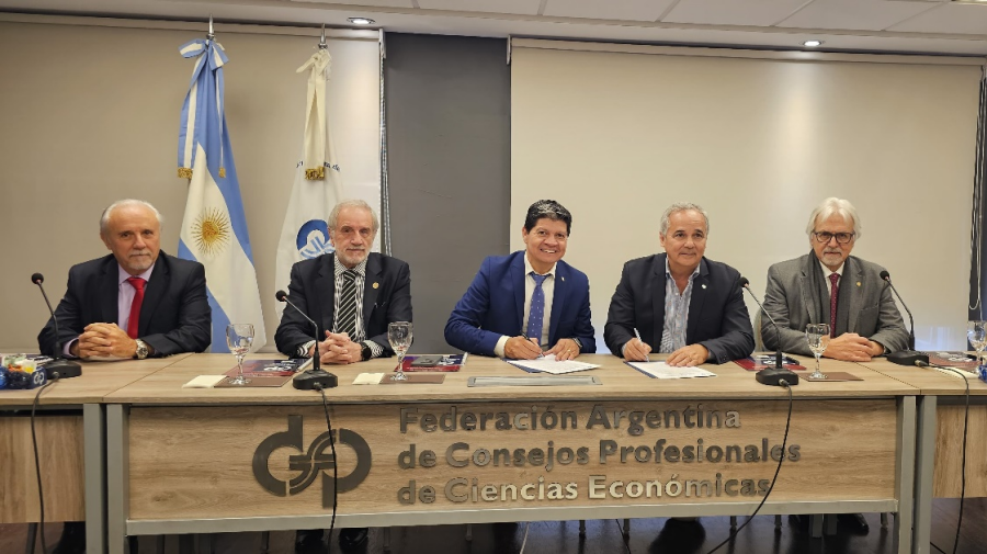 CAME y la Federación Argentina de Consejos Profesionales de Ciencias Económicas firman convenio para elaborar una propuesta conjunta de acuerdo fiscal
