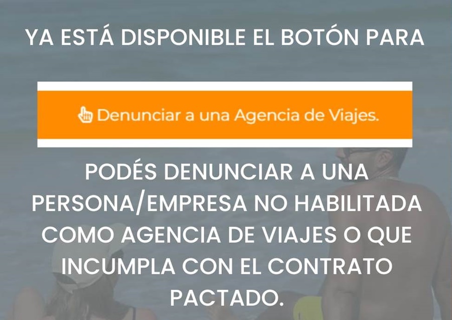 Habilitan un canal público de denuncias para agencias de viajes
