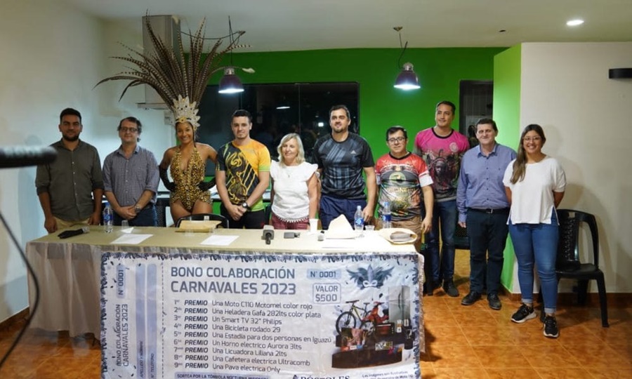Apóstoles: Presentaron un Bono Colaboración para acompañar a las comparsas en los Carnavales 2023