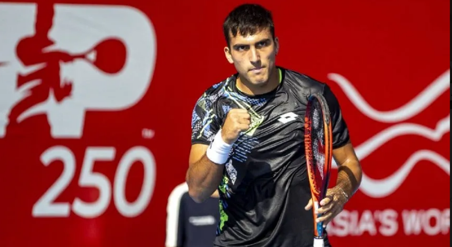 Tenis: El argentino Roman Burruchaga festejó su mejor victoria, venció al italiano Lorenzo Sonego y avanzó a la segunda ronda del Masters de Roma