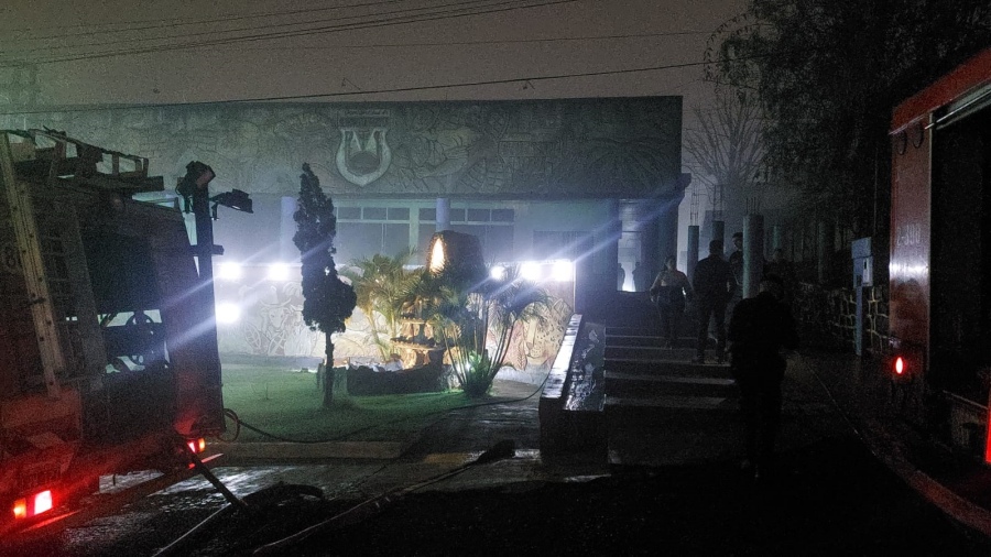 Misiones: Sofocaron un principio de incendio en la Municipalidad de la localidad de Bernardo de Irigoyen
