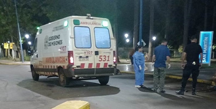 Un joven de 17 años falleció al despistar con su motocicleta sobre la Avenida El Libertador de la localidad misionera de Montecarlo