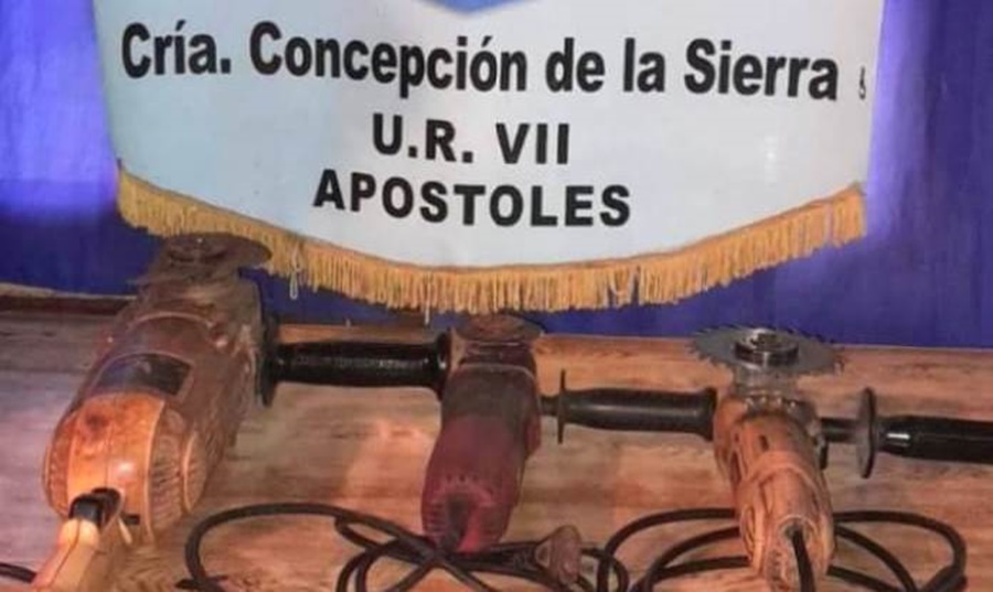 Un individuo fue detenido por amenazar a una mujer y dañar su vehículo, en tanto que un joven fue aprehendido por sustraer herramientas eléctricas de un ex aserradero