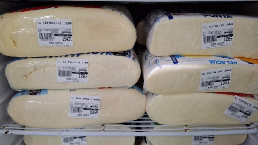 El precio del queso cremoso exhibe leves aumentos y la góndola distingue poco entre PyMEs y grandes