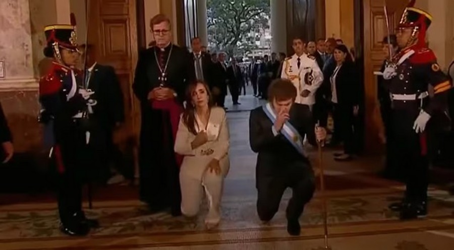 El Presidente participó de la celebración interreligiosa en la Catedral