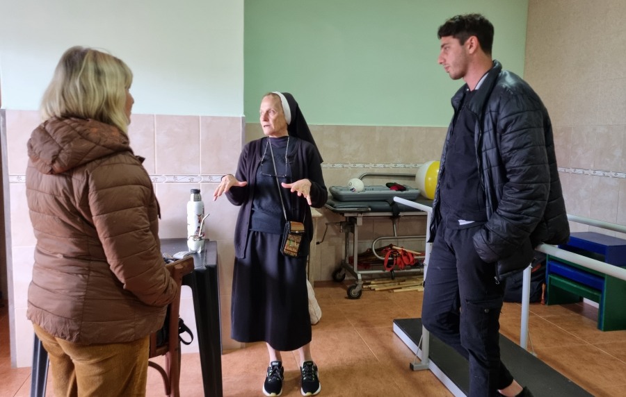 Apóstoles: Entrega de alimentos al Hogar de Ancianos Melvin Jones, fruto de la Juntada fierrera solidaria