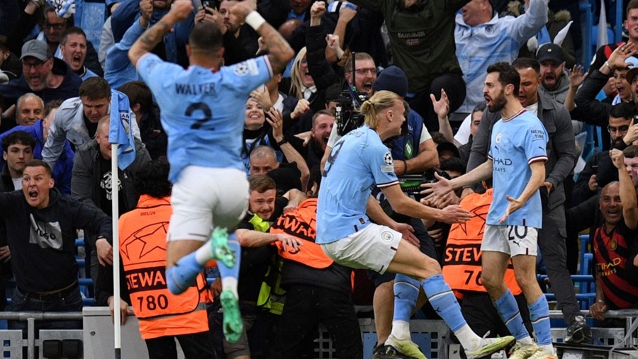 Fútbol: Manchester City golea 4 a 0 al Real Madrid y clasifica a la final de la Champions League