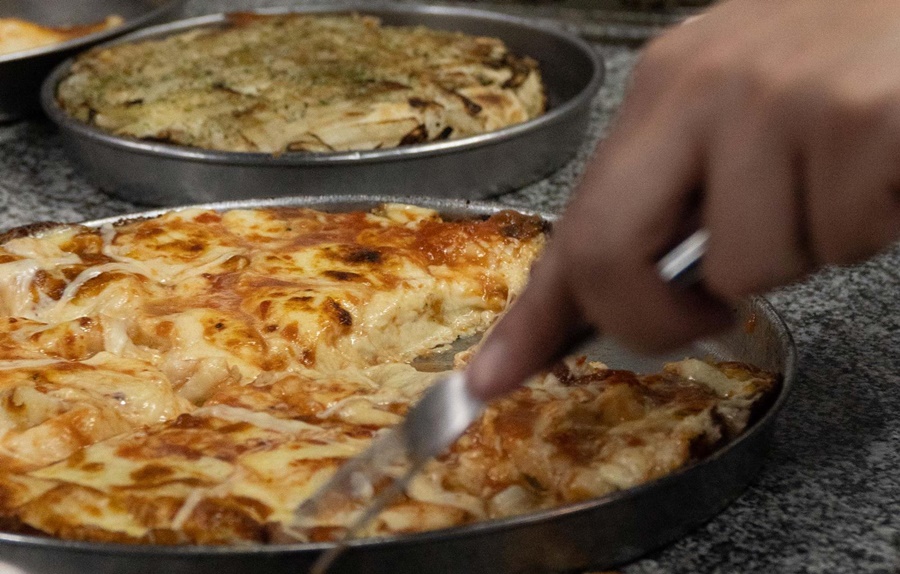 Degustación de pizzas en el Obelisco a beneficio de Los Piletones de Margarita Barrientos