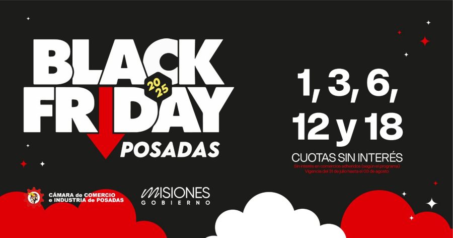 El Gobierno de Misiones acompaña una nueva edición del Black Friday Posadas con beneficios para los consumidores