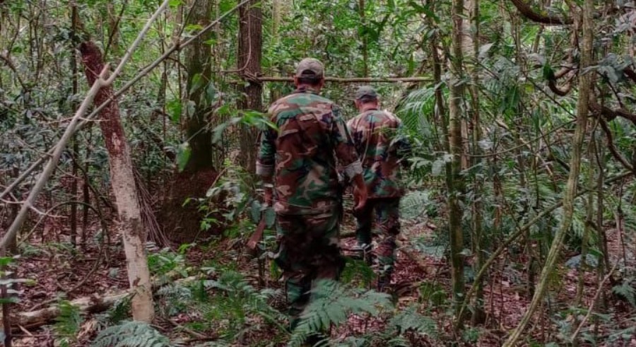 Misiones: Intenso recorrido de Guardaparques en Puerto Península para mitigar la presencia de cazadores furtivos