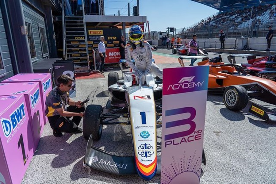 Nerea Martí luchará por el tercer podio en la F1 Academy, la valenciana disputa este fin de semana en el circuito de Monza