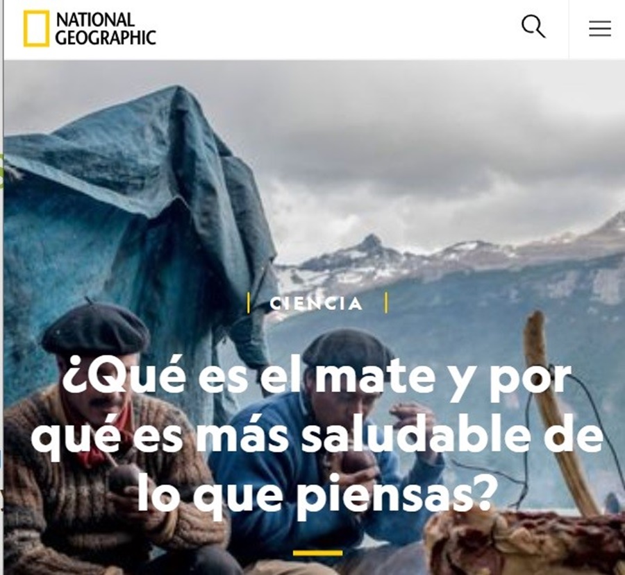 El Mate en National Geographic
