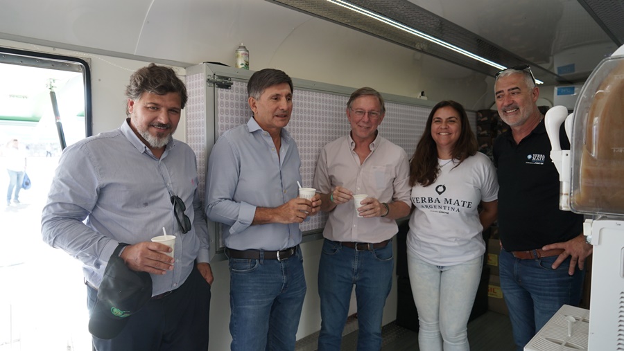 La actividad yerbatera fue destacada en Expo Agro 2023