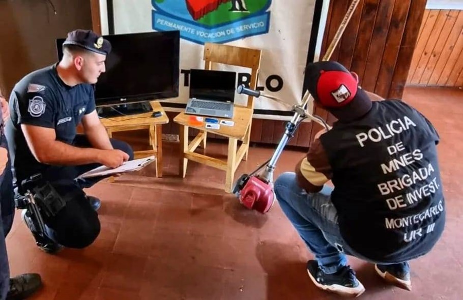 La Policía de Misiones allanó un domicilio y arrestó a tres individuos por el robo a un vecino en la localidad de Montecarlo