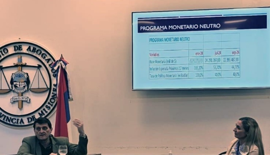 En el marco del Programa “País Federal”, El Ministro Adolfo Safrán presentó una conferencia sobre las fortalezas de misiones frente a la difícil coyuntura económica a nivel nacional
