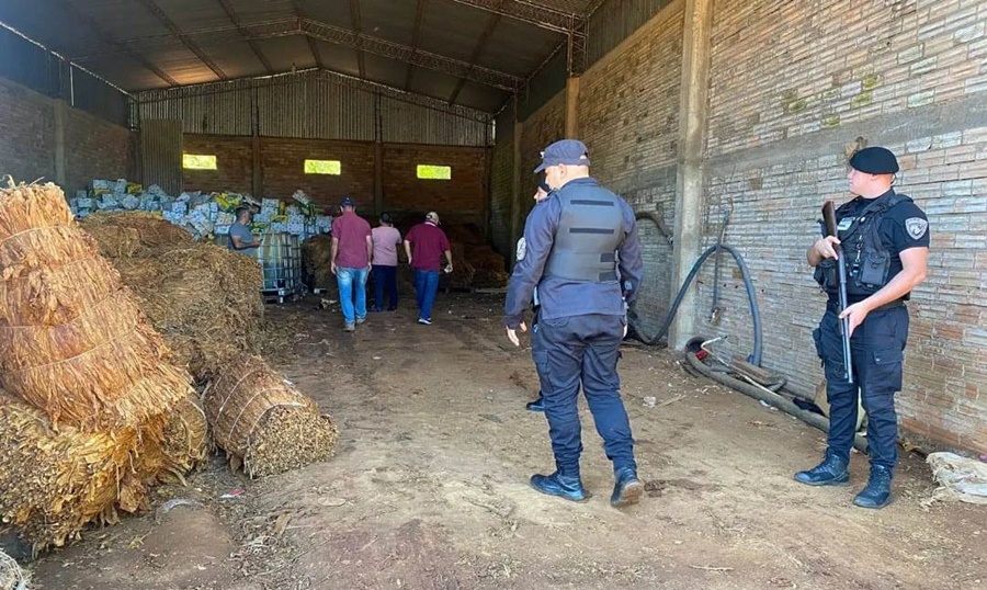 La Policía de Misiones recuperó un camión y 14 mil kilos de tabaco presuntamente robados