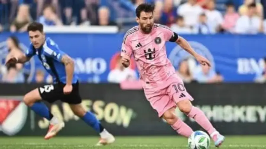 Con doblete de Messi, Inter Miami goleó a Montréal por la MLS