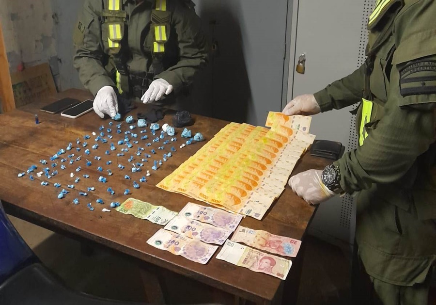 Gendarmería Nacional realizó una incautación de estupefacientes